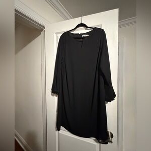 Calvin Klein Elegant Black Dress - Size 1X- Worn Once